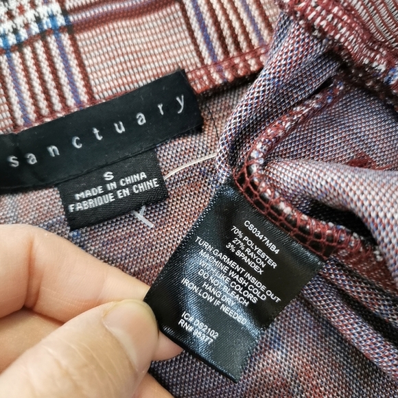 Sanctuary Plaid Skirts - Picture 4 of 4